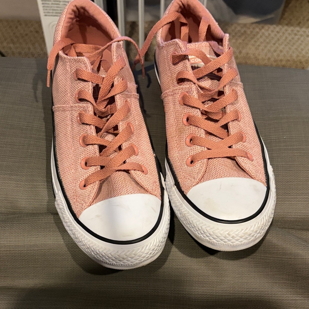 Converse Women's Coral Canvas Sneakers